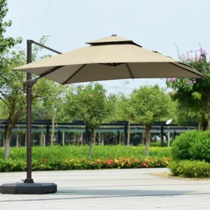 Outdoor Windproof Cantilever Aluminum Alloy Patio Umbrella