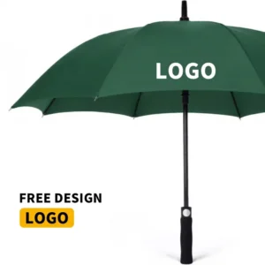 Oversize Custom Logo Double-Layer Windproof Golf Umbrella