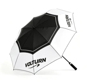 Oversized 60 Inch Arc Golf Umbrella Double Fiberglass Windproof Outdoor Sports Team Gift Custom Logo Factory