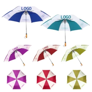 Oversized Golf Umbrella Heavy Duty Auto Open Windproof Waterproof 190T Stick Umbrella