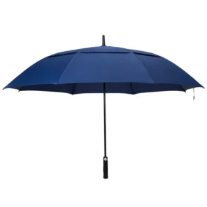 Oversized Golf and Fishing Umbrella, Double Layer, Fiberglass, Straight Handle