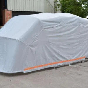 Oxford Fabric Folding Telescopic Car Cover with Stainless Steel Structure