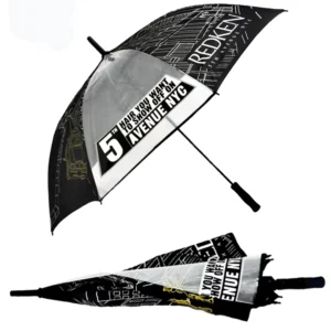 POE Panel with Fabric Panel Outdoor Umbrella