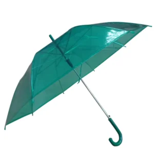 POE Transparent Umbrella with Hook Handle