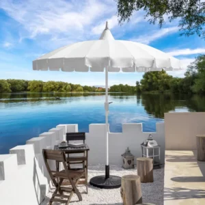 Pagoda Beach Umbrella for Beach, Pool, Garden, and Park Use