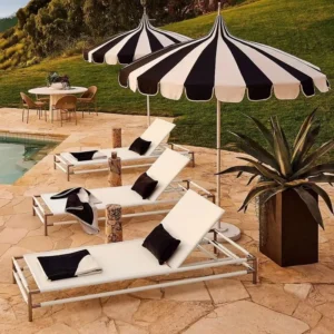 Pagoda Outdoor Beach Umbrella for Villa and Pool