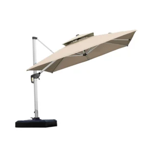 Patio Garden Umbrella with UV Protection and Waterproof Coating