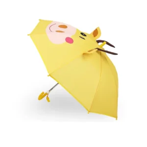 Personalized 3D Frog Animal Kids Umbrella for Boys and Girls