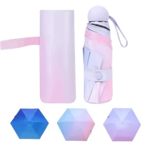 Personalized Printed Folding Umbrella UV Protection Portable Umbrella for Corporate Gifts and Business Advertising Promotion