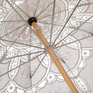 Photography Ornaments Lace Umbrella Wedding Photography White Cotton Umbrella Wedding Decoration