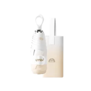 Plastic Mini Compact Folding Travel Umbrella with 6 Ribs