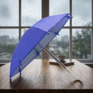Polyester Manual Metal-Frame Minimalist Design Umbrella UV Protection