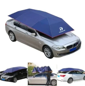 Polyester UV Snow Protection Car Top Cover Umbrella