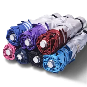 Popular Cheapest Price Mini Compact Silver Coating Customized Fancy 3 Fold Sun Umbrella with Custom logo Printing