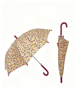 Popular Floral Girl Cute Kids Umbrella Small Custom Logo Printed Size Umbrella School Camping