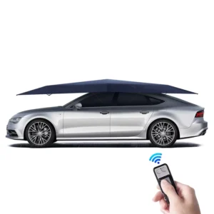 Portable 4.6M Automobile Protection Automatic Car Umbrella Anti-UV Waterproof