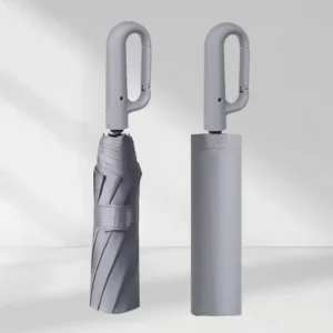 Portable 8K-Rib Automatic Umbrella with Fiberglass Frame and Custom Logo
