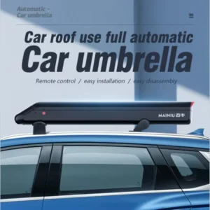 Portable Automatic Foldable Car Roof Sunshade UV Proof Car Umbrella