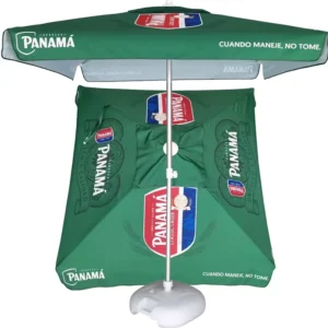 Portable Automatic-Opening Aluminum Nylon Beach Umbrella