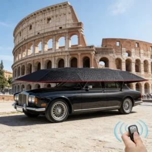Portable Automatic SUV Car Umbrella for Large Vehicles with Sun Protection