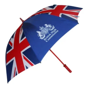 Portable Custom Colorful Logo Sun Rain Stick Umbrella