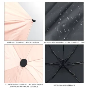 Portable Customized Transparent Outdoor Umbrella