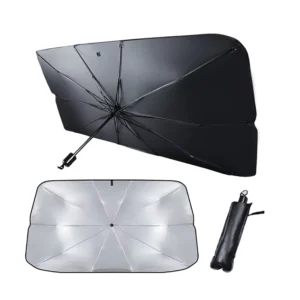 Portable Foldable Car Window Sunshade Umbrella, UV Protection