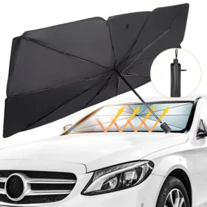 Portable Foldable UV Protection Car Windshield Sunshade Umbrella for SUVs