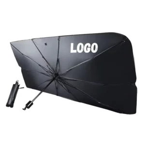 Portable Folding Retractable Car Front Window Windshield Sunshade Umbrella