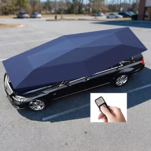 Portable Fully Automatic Car Umbrella Tent Anti-UV Sun Roof Cover Remote Tripod Car Top Umbrella with Remote Control Wireless