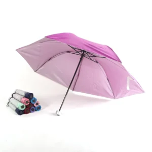 Portable Manual Folding Rain and Windproof Sunshade Umbrella for Travel