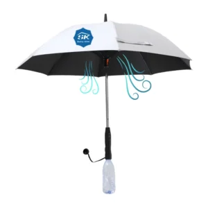 Portable Misting Fan Cooling Umbrella