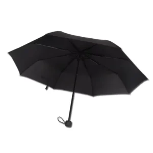 Portable OEM ODM Custom Logo Windproof Manual Open 3-Fold Umbrella