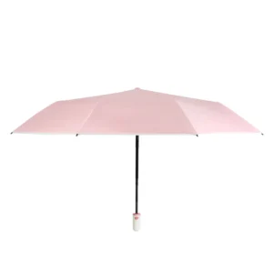 Portable Parasol Solid Surface Ultra-Thin Lightweight Frame Commute Outdoor Umbrella