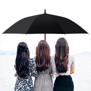 Premium Custom Logo Windproof Water Repellent UV Protected EVA Straight Handle 27Inch Golf Umbrella for Corporate Gift