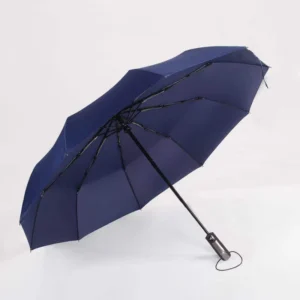 Print Foldable Three-Fold Windproof Advertising Umbrella
