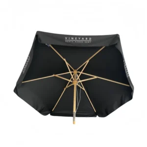 Printed Bamboo Frame Lightweight Eco-Friendly Waterproof Anti-UV Foldable Sun Shade Umbrella