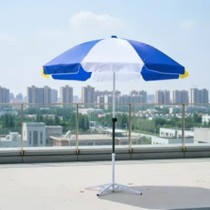 Promotional Advertising Gift Beach Umbrella 1m 1.1m 1.2m Export Grade Bulk Custom Sun Parasol