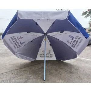 Promotional Big PVC Beach Sun Umbrella Parasol
