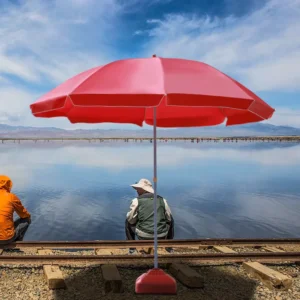 Promotional Cheap Fashion Design Big Parasol Outdoor Market All Season Beach Sun Patio Umbrella Set with Umbrella for Garden