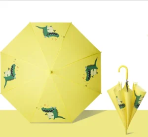 Promotional Customized Plastic Handle Party Kid Child Straight Windproof UV Outdoor Children’s Umbrella