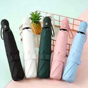 Promotional Folding Umbrella Custom Logo Sunshade Portable Rain Automatic Umbrella