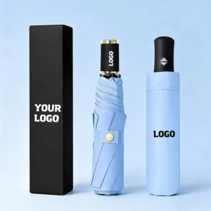 Promotional Gift Mini Pocket Umbrella Customize Umbrella with logo Printing 3 Fold Manual Pongee Fabric Uv Umbrella