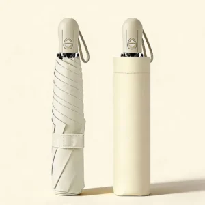 Promotional Mini 3 Folding Umbrella Custom Logo Sunshade Portable Automatic Umbrella for the Rain