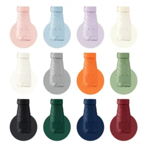 Promotional Mini Pocket Capsule Umbrella UV Protection Five-Folding Modern Design With Logo Custom
