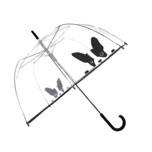 Promotional Transparent Umbrella Pastel Pvc Clear Small China Kids Umbrellas for the Rain