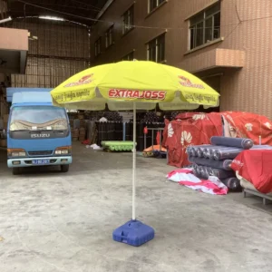 Promotional Vietnam Beer Beach Umbrella Vietnam Parasol Vietnam Pvc Parasol Umbrella