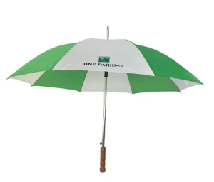 RPET Pongee Fabric Automatic Frame Small Golf Sun Outdoor Umbrella