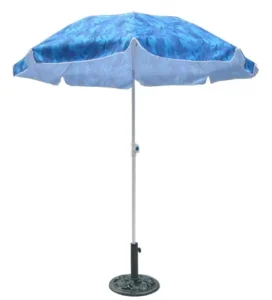 Rayon Silk Fabric Beach Umbrella