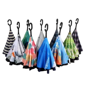 Reverse Folding Rain Umbrella